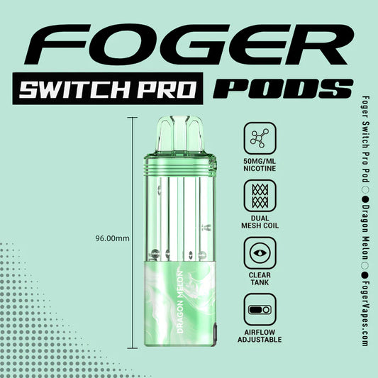 Foger Switch Pro Pod | 30K Puffs - Dragon Melon