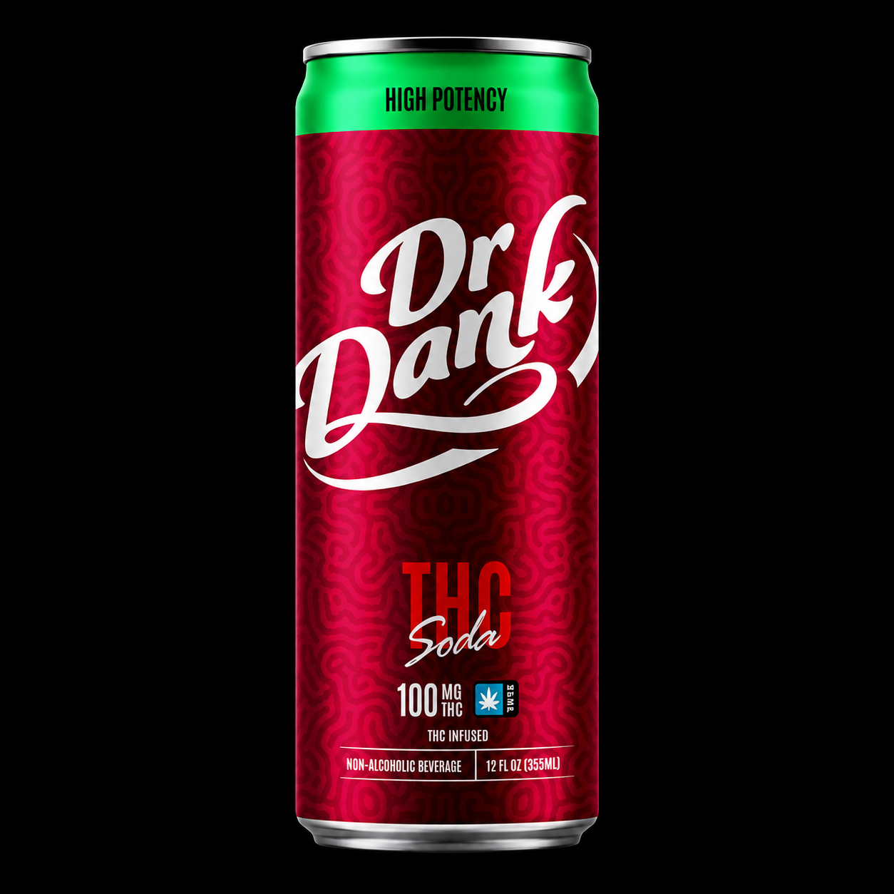DR DANK 100MG THC Infused Soda