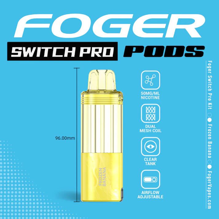 Foger Switch Pro Pod | 30K Puffs - Frozen Banana