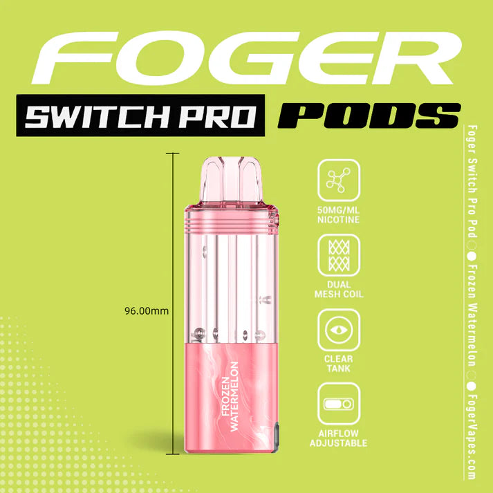 Foger Switch Pro Pod | 30K Puffs - Frozen Watermelon