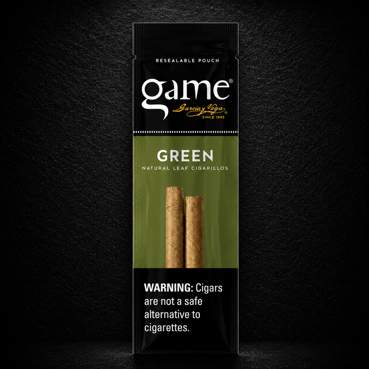 Game Cigar - Green (2 Pack)