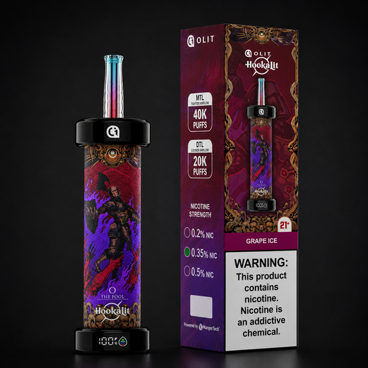 Olit Hookalit 40K Puffs Grape Ice