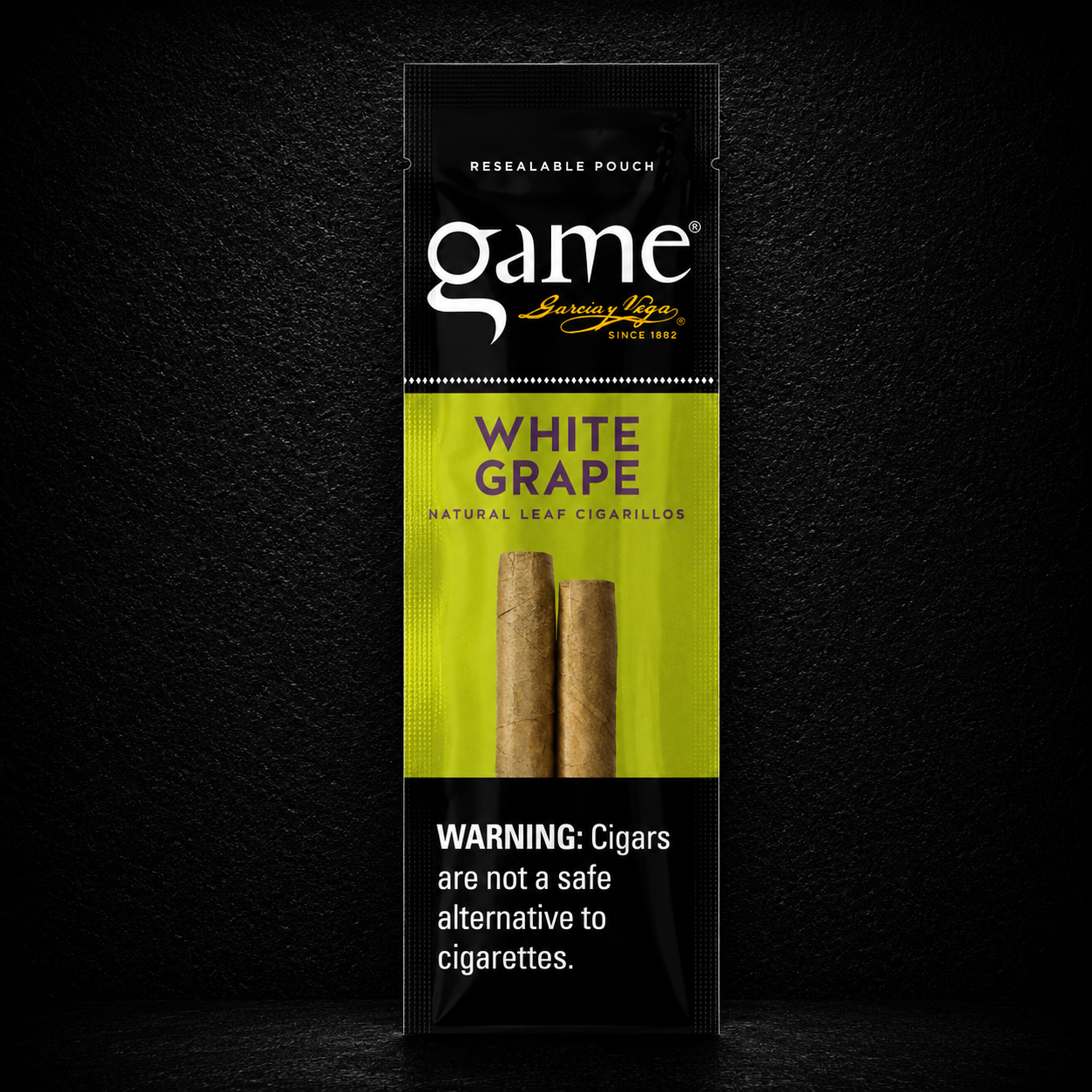Game Cigar - White Grape (2 Pack)