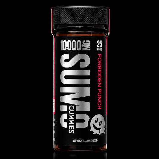 HALF BAKD Forbidden Punch Sumo Gummies 10,000mg