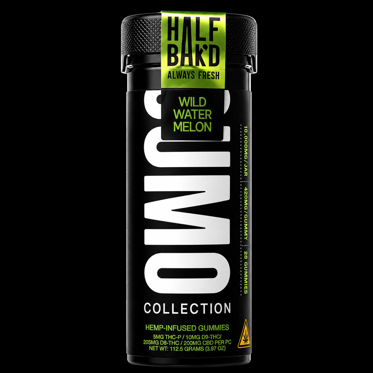 HALF BAKD Wild Watermelon Sumo Gummies 10,000mg