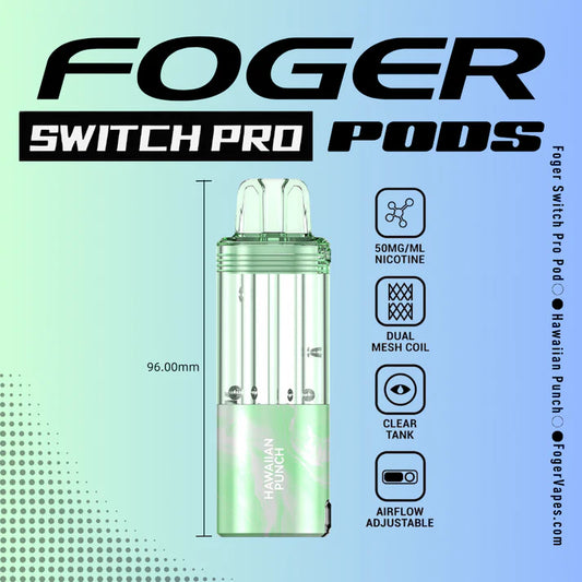 Foger Switch Pro Pod | 30K Puffs - Hawaiian Punch