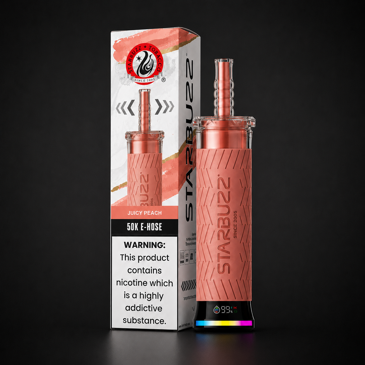 Starbuzz 50K E-Hose Juicy Peach