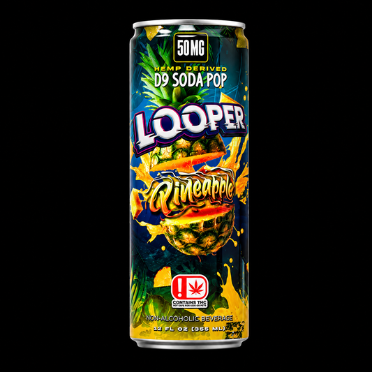 Looper D9 Soda Pop 50mg Pineapple