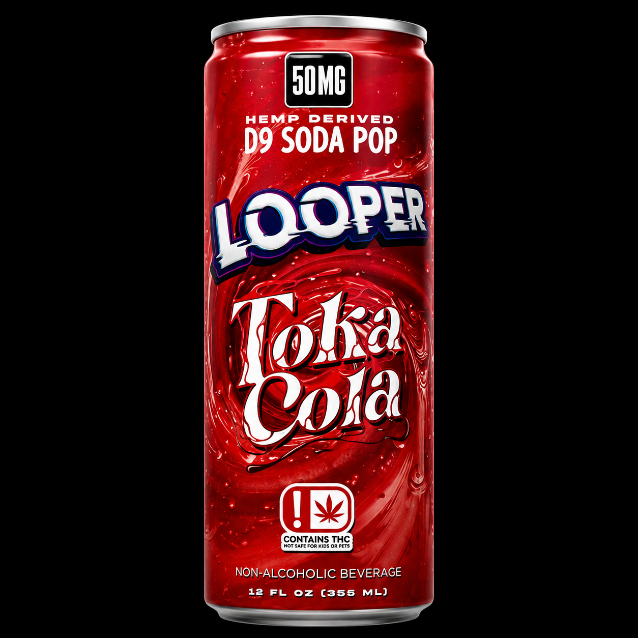Looper D9 Soda Pop 50mg Toka Cola