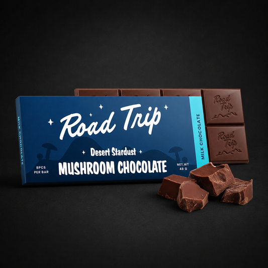 Desert Stardust Mushroom Chocolate Bar - Milk Chocolate