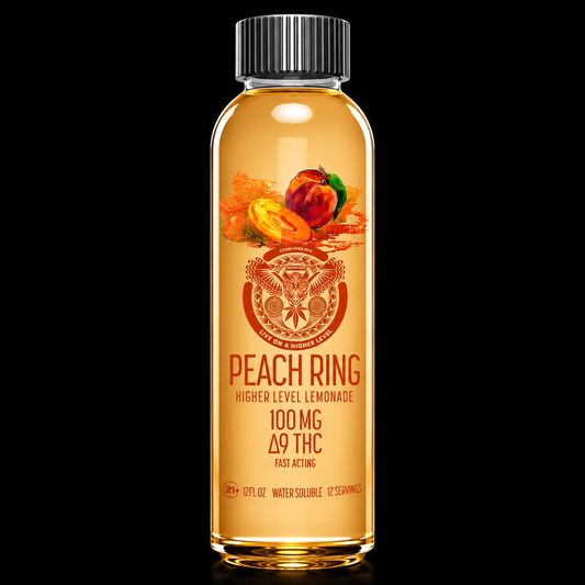 Ocho – 100mg Peach Ring Gummy Lemonade