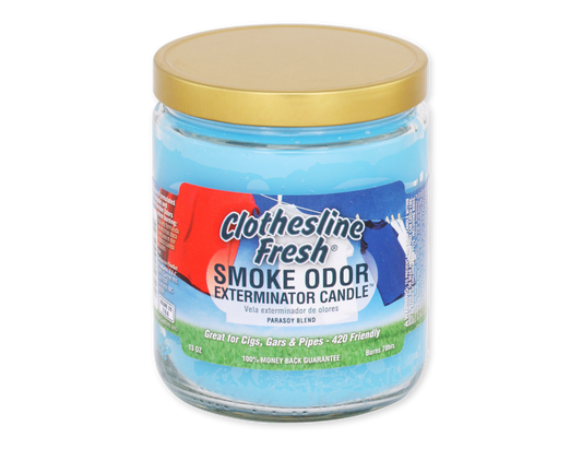 Smoke Odor Clothesline Candle