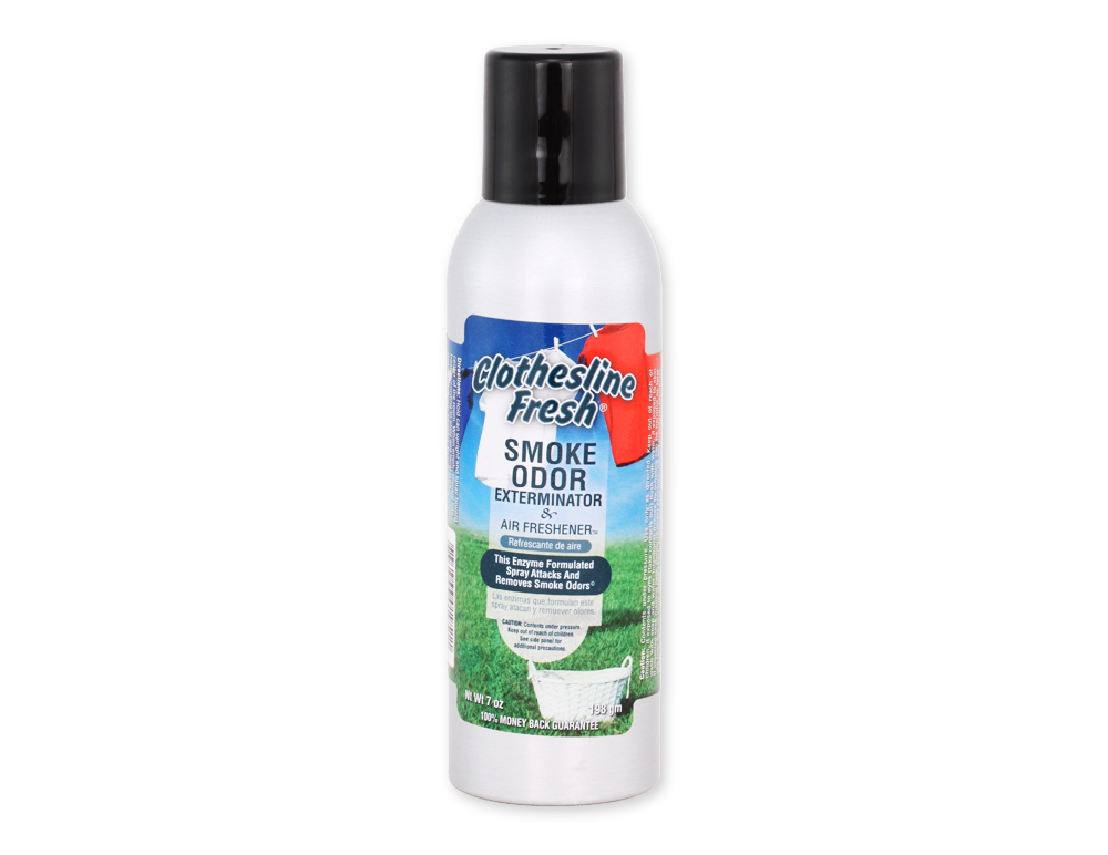 Smoke Odor Clothesline Fresh