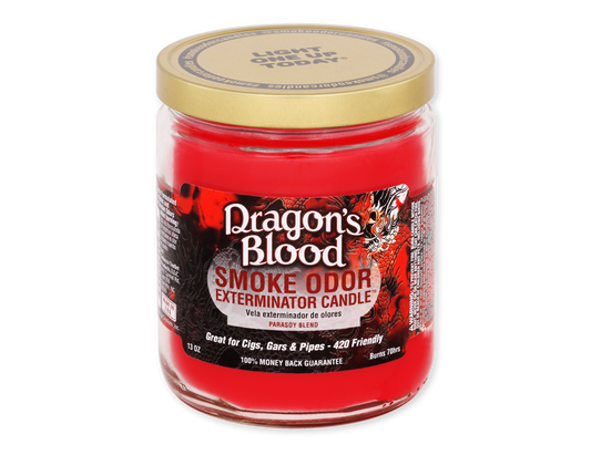 Smoke Odor Dragons Blood Candle