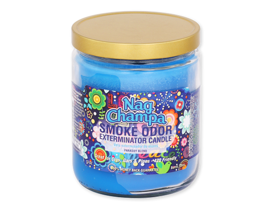 Smoke Odor Nag Champa Candle