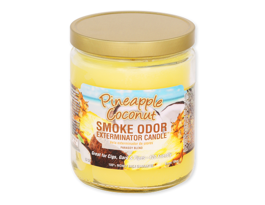 Smoke Odor Pineapple Coconut Candle