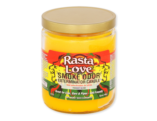 Smoke Odor Rasta Love Candle
