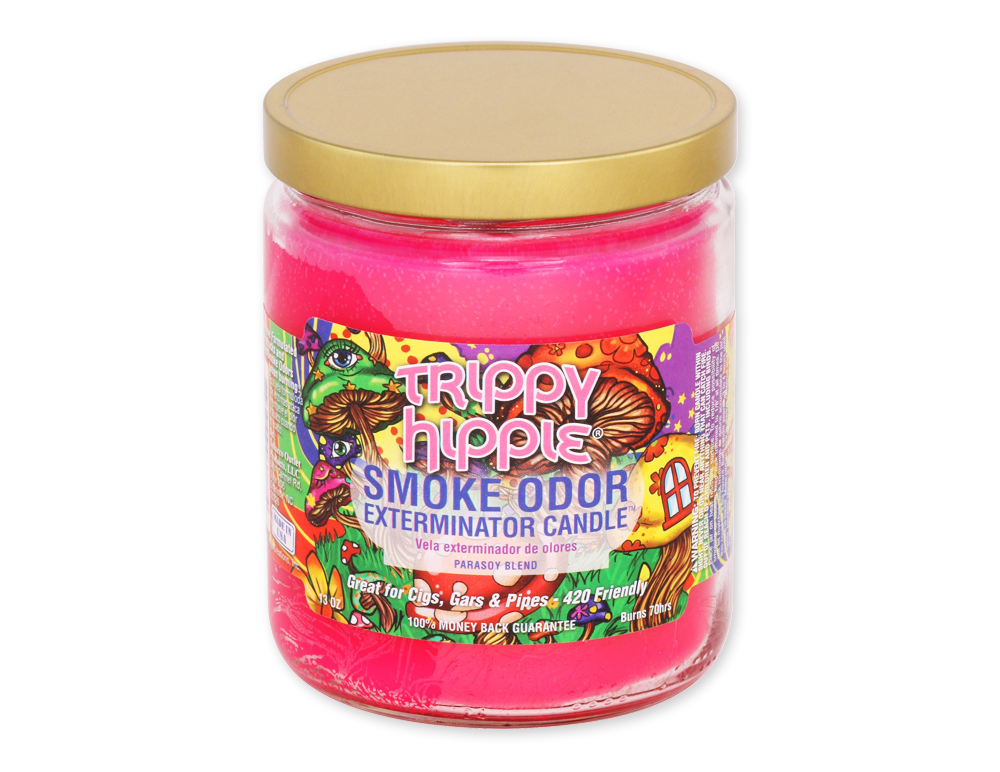 Smoke Odor Trippy Hippie Candle