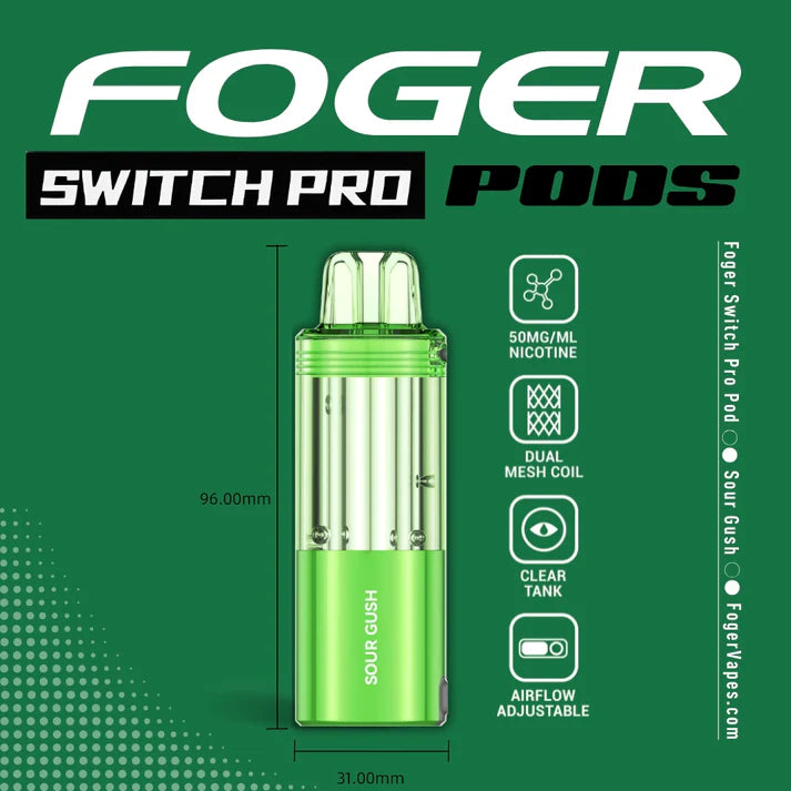 Foger Switch Pro Pod | 30K Puffs - Sour Gush
