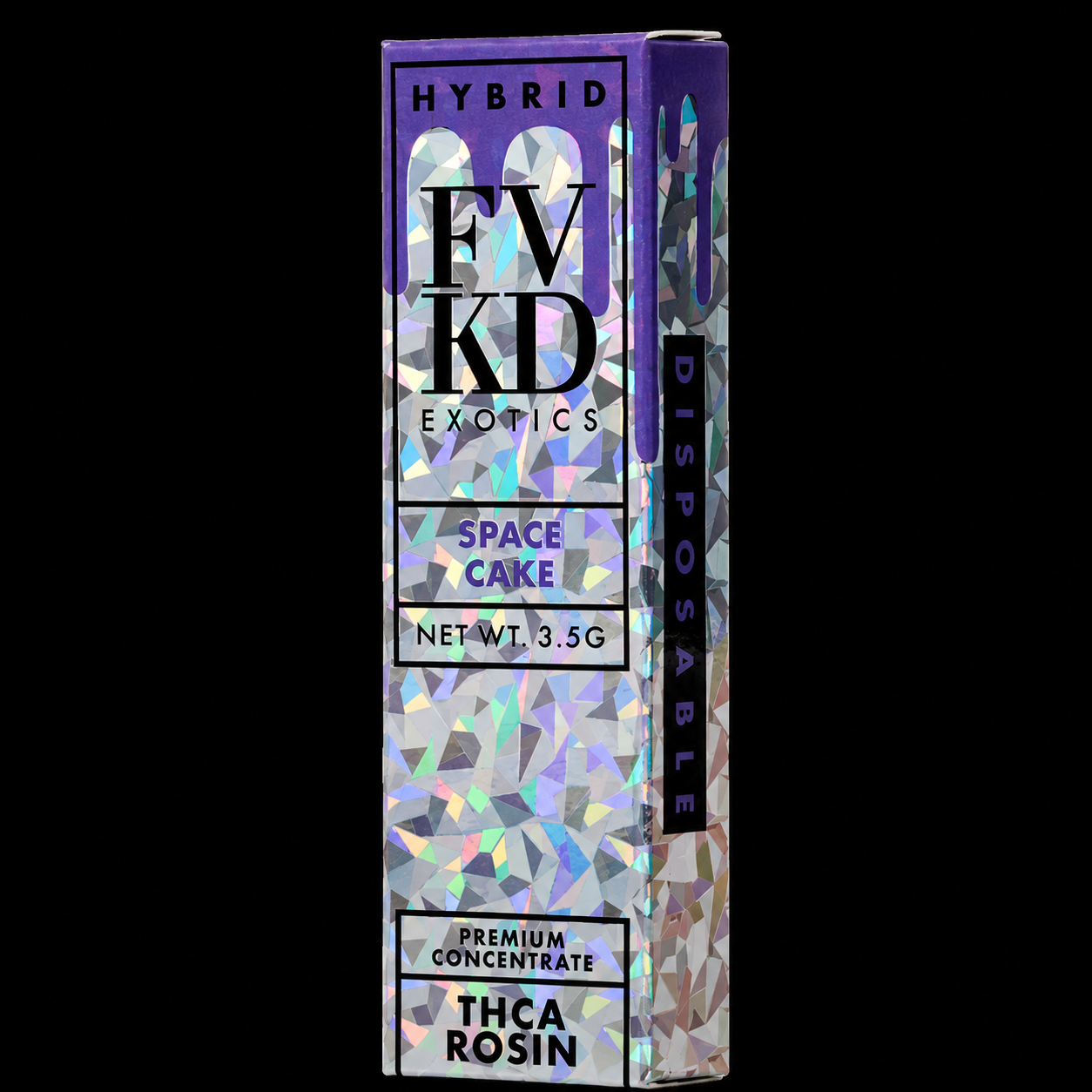 FVKD Live Rosin THCa Syringe 3.5G - Space Cake (Hybrid)