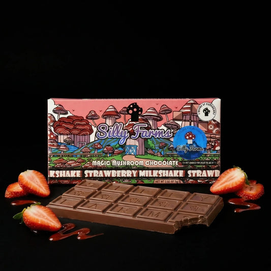 Silly Farms Strawberry Milkshake Mushroom Chocolate