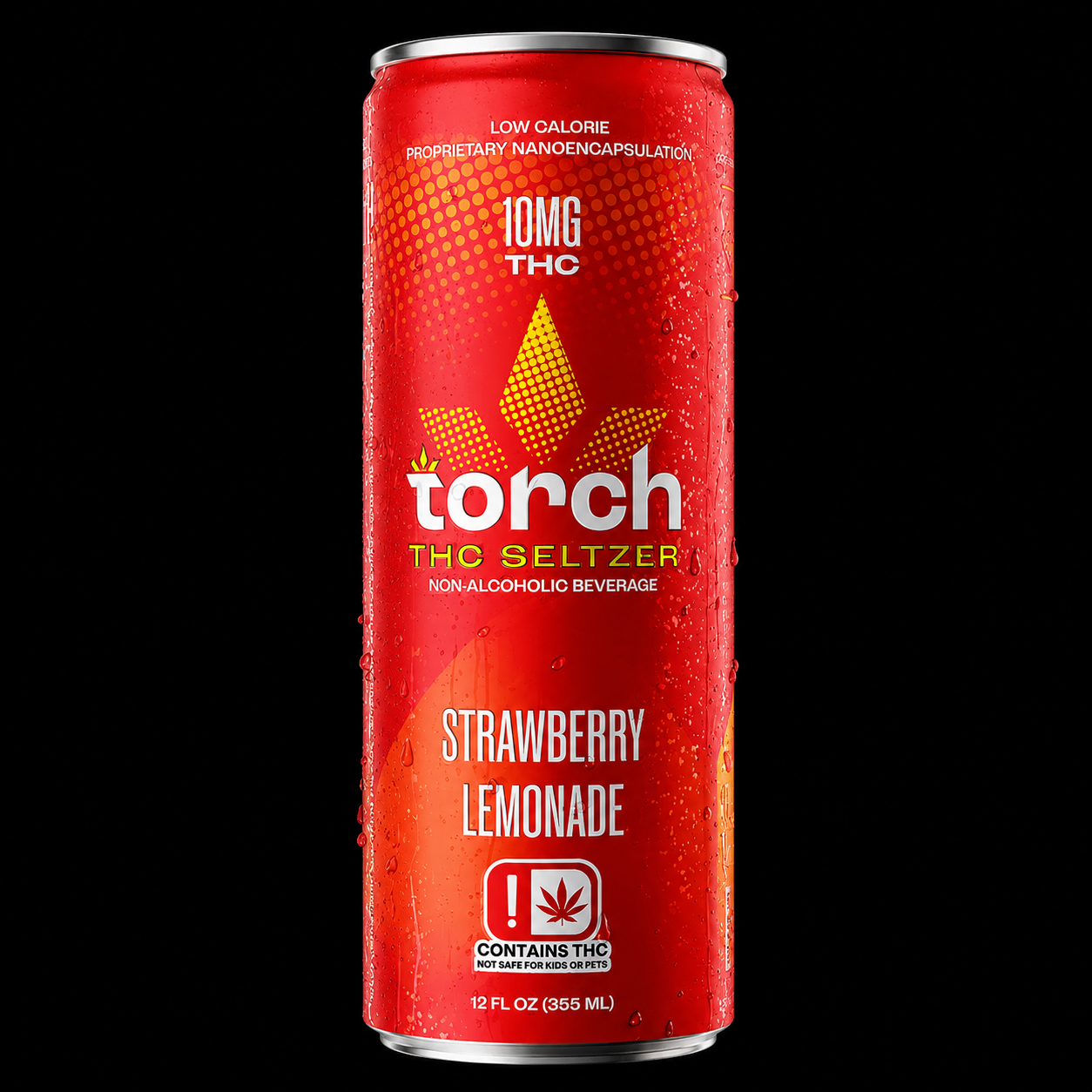Strawberry Lemonade D9 THC Seltzer