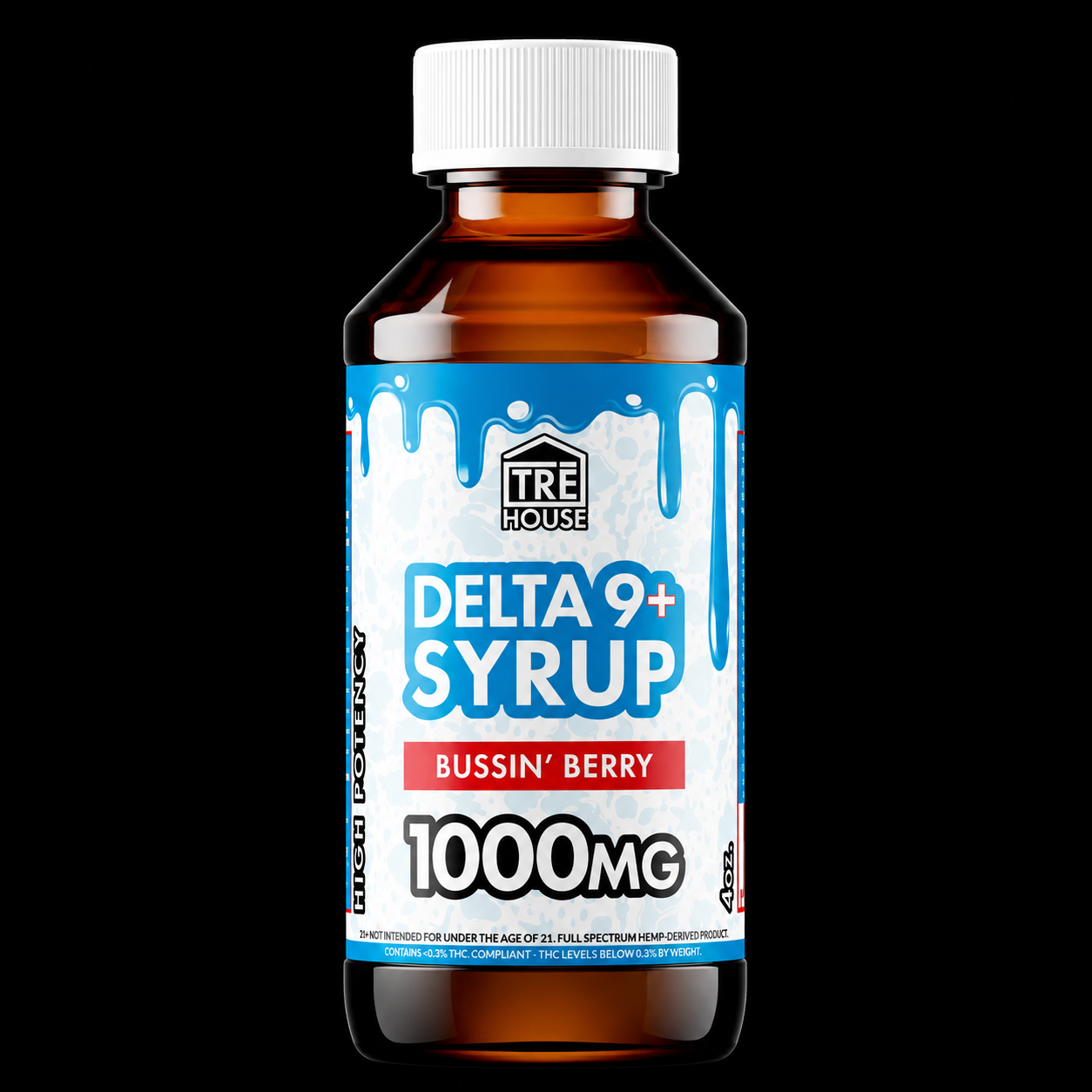TRE HOUSE Delta-9 Syrup - Bussin' Berry 1000mg