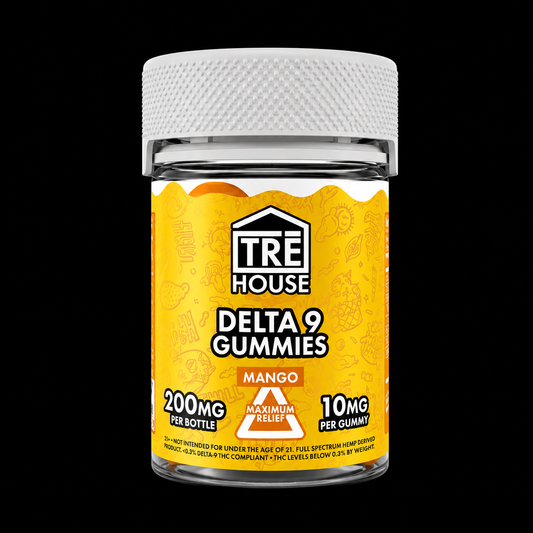 TRE HOUSE Mango Delta-9 THC Gummies