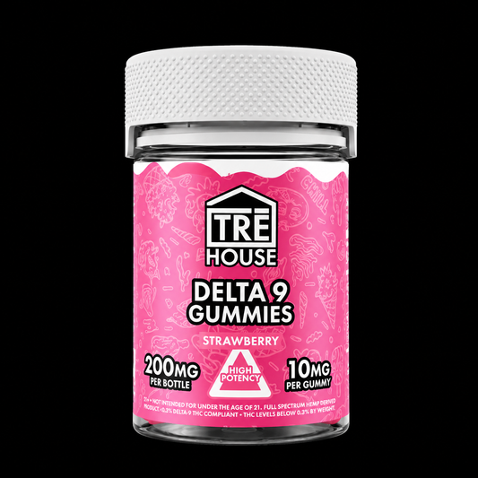 TRE HOUSE Strawberry Delta-9 THC Gummies