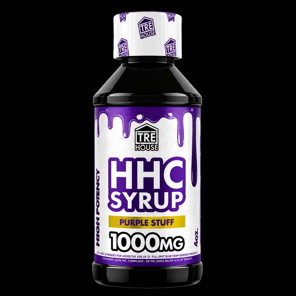 TRE HOUSE HHC Syrup - Purple Stuff 1000mg