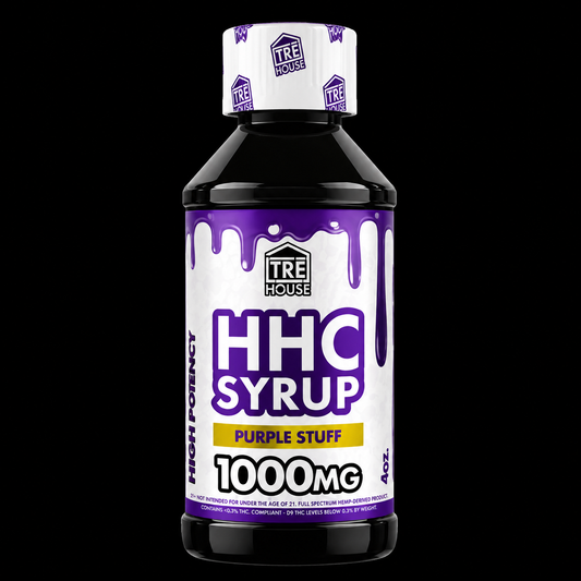 TRE HOUSE HHC Syrup - Purple Stuff 1000mg