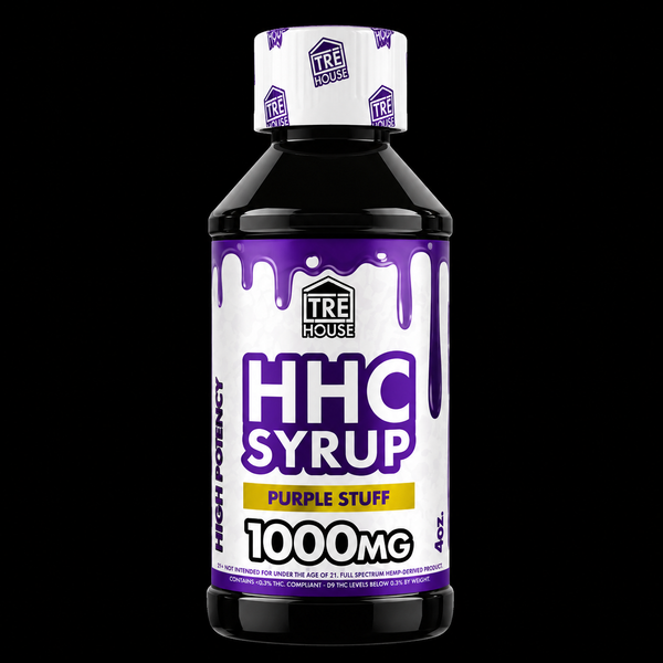 TRE HOUSE HHC Syrup - Purple Stuff 1000mg