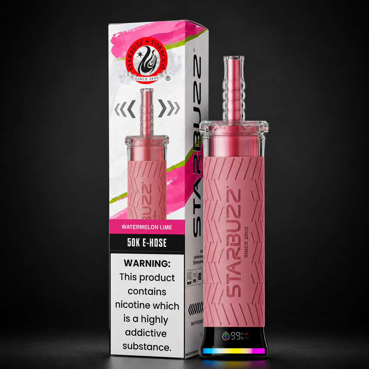 Starbuzz 50K E-Hose - Watermelon Lime